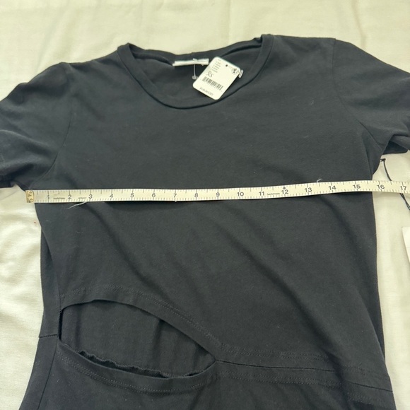 New LNA XS Black Fitted Cutout Dress ~ Modern Party Night Out Travel - Picture 4 of 7